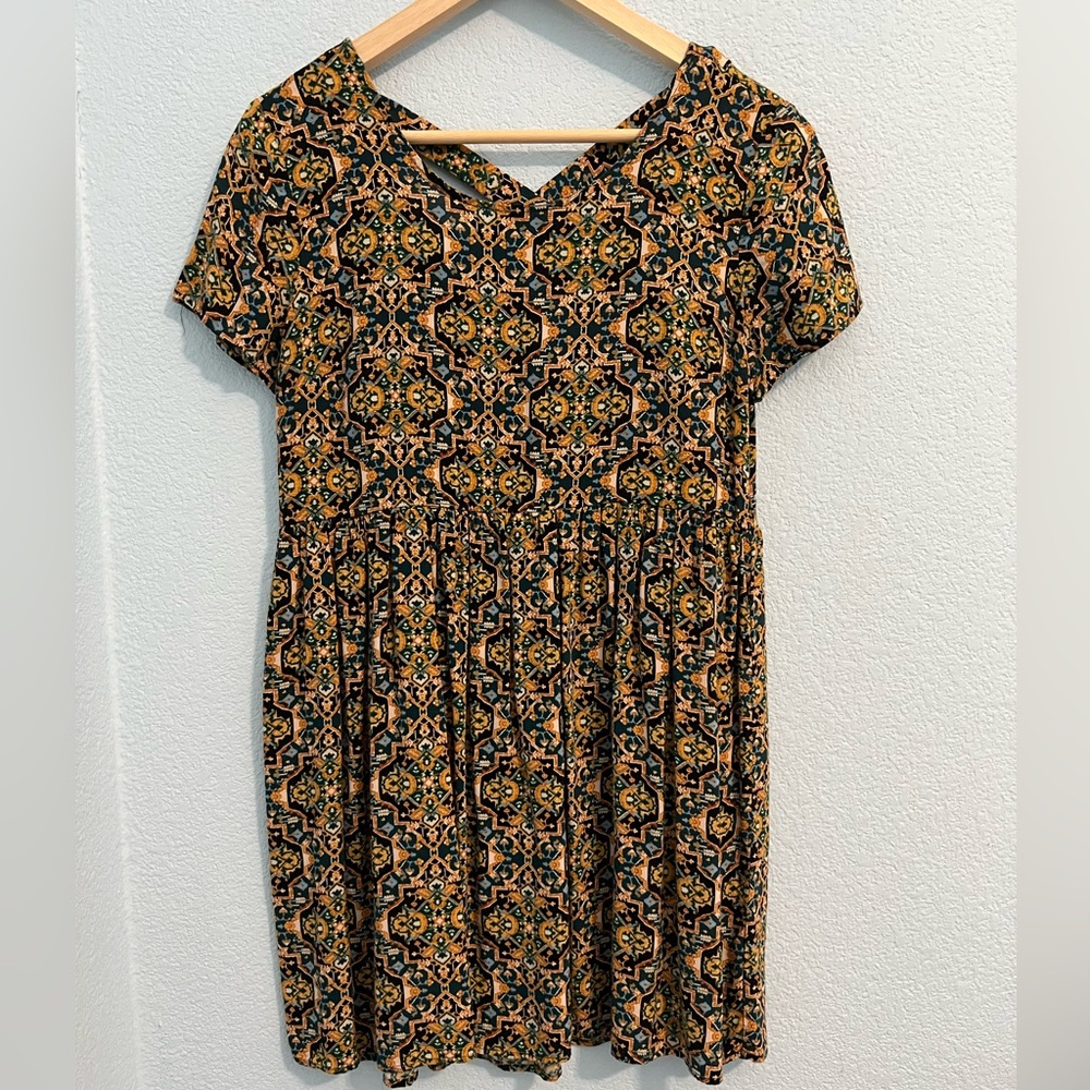 forever 21 floral pattern dress